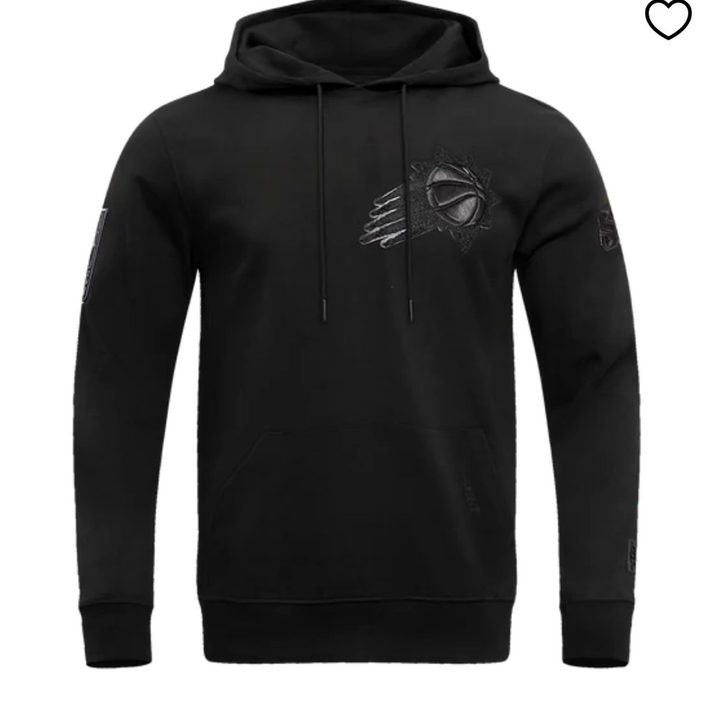Phoenix Suns Pro Standard Triple Black Logo Hoodie Men’s XL Luxury Athletic NBA
